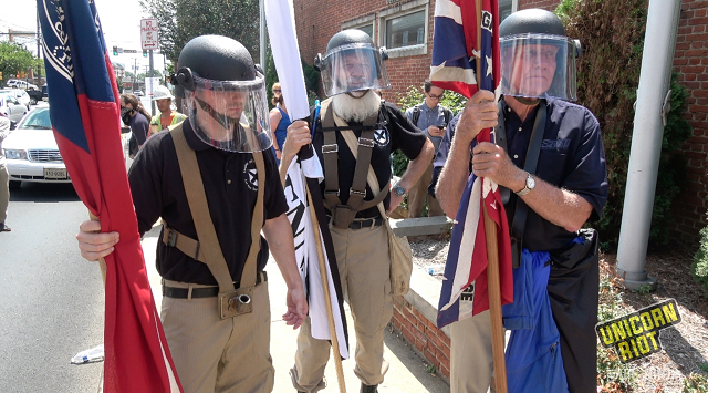 Unite the Right several far right participants