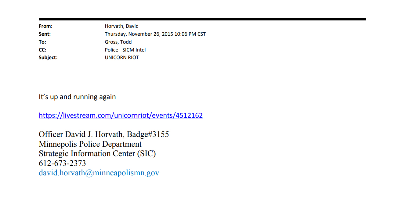 SIC Watching Unicorn Riot