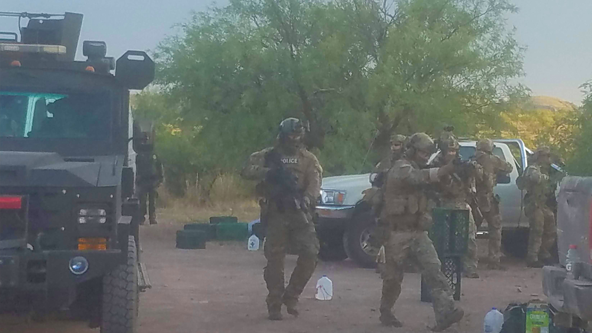 Humanitarian Camp Raided by Border Patrol and BORTAC, 30+ People Arrested