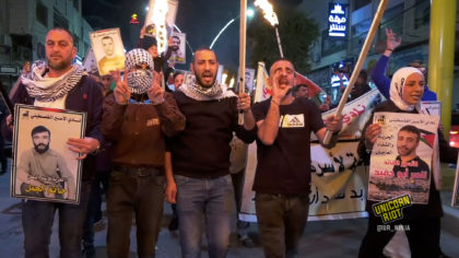 Palestinian Prisoner's Day Demo in Hebron, Occupied West Bank