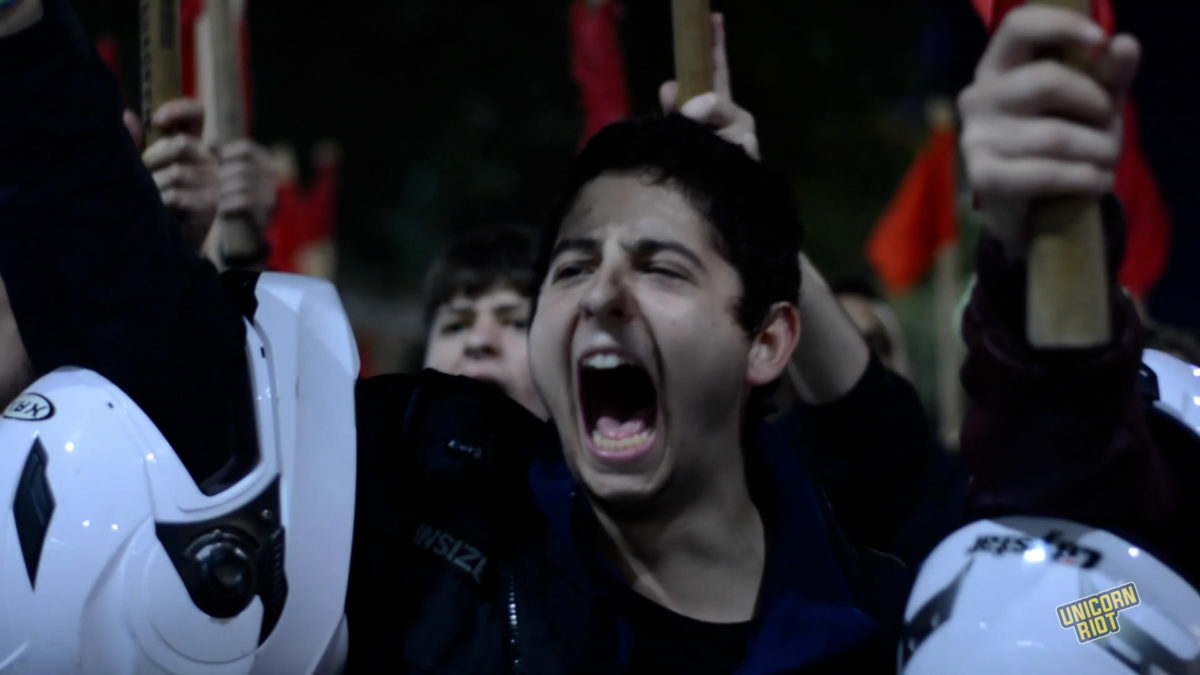 Masses of communists gathered at the Nov. 17, 2022, demonstration against the former ruling military junta.