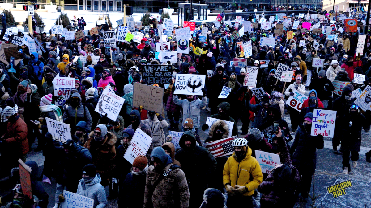 Tens of Thousands Demand ‘ICE Out of Minnesota’ During Day of Action