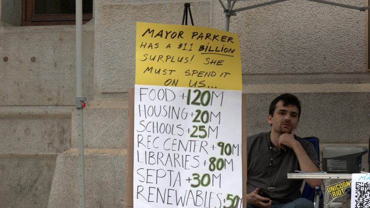 Philly Activists’ Hunger Strike Pushes Community Demands for Budget Surplus