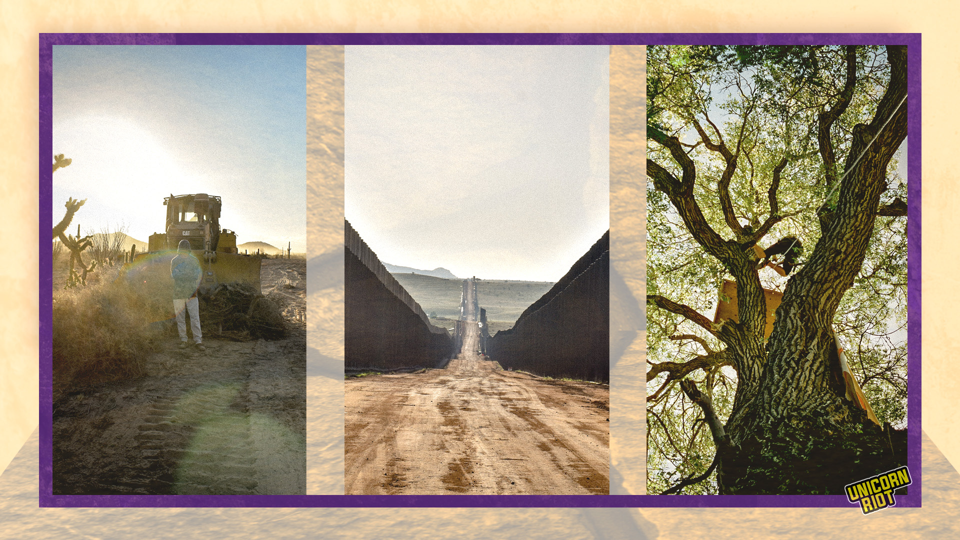 Treesit Blocks US-Mexico Border Wall Construction for Six Weeks in Arizona